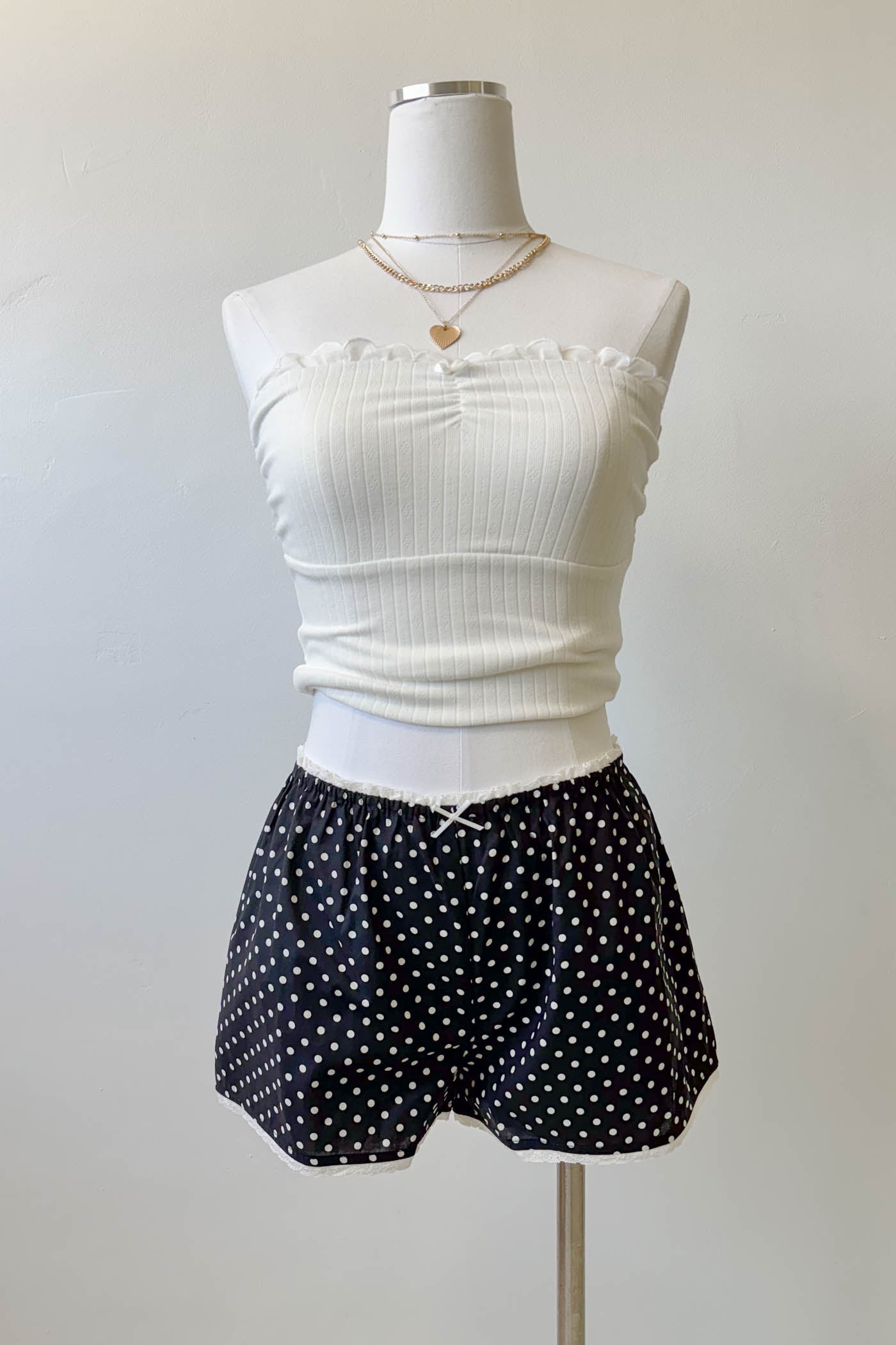 Swiss Dot Bloomer Shorts