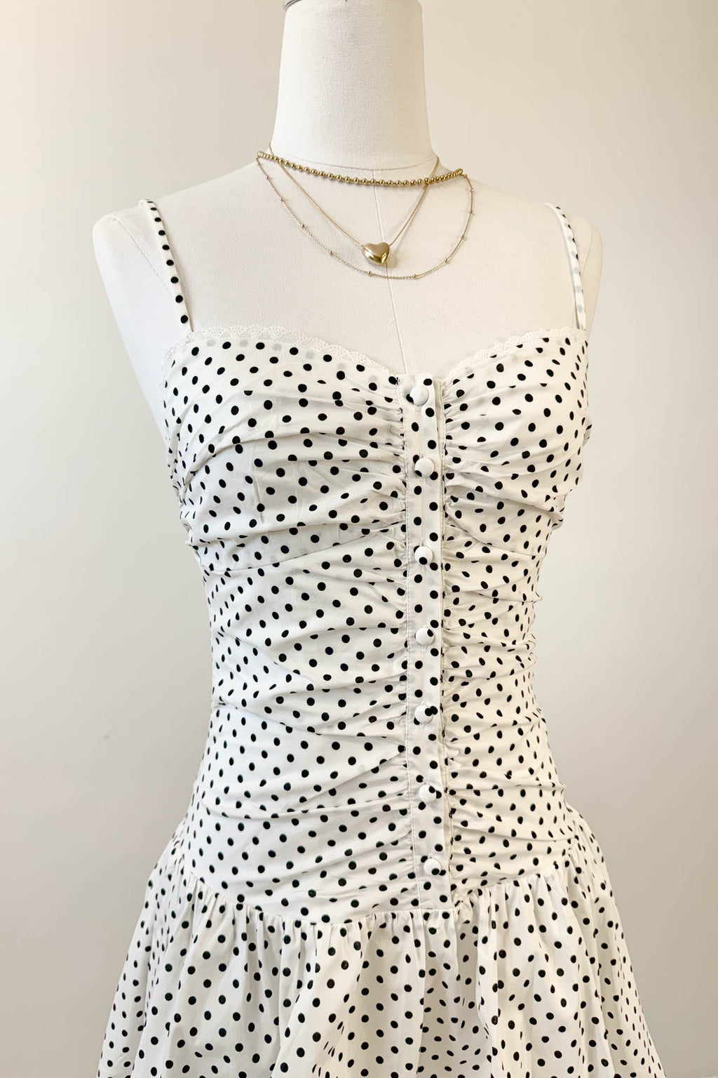 Swiss Dot Cami Dress